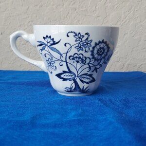 VTG J & G Meakin Classic Blue Nordic Onion Tea Cup